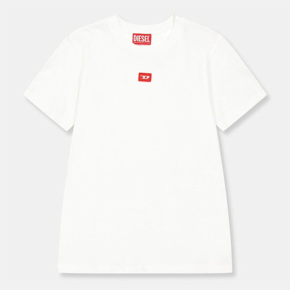 Diesel Girls Diego T-Shirt / White